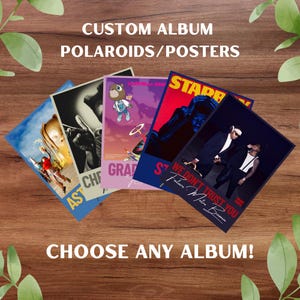 Request Any Album | Custom Album Polaroids/Posters | Album Cover Posters | Wall Art | Personalized Room Decor | Digital Download | Printable