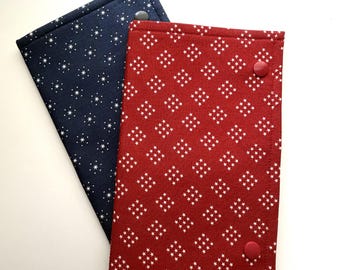 Cross Stitch Floss Keeper: Patriotic Fabric, Thread Bed, Needlework Accessory