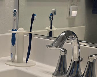 Portacepillos de dientes para 2 personas