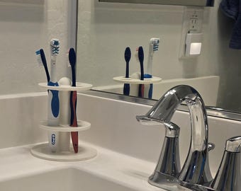 4 Person Toothbrush Holder