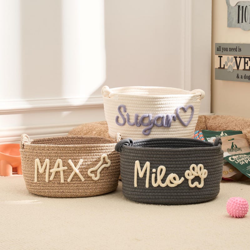 Personalized Dog Toys Box - Etsy UK