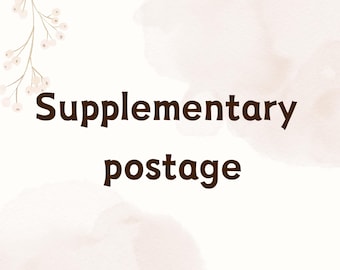 Supplementary postage