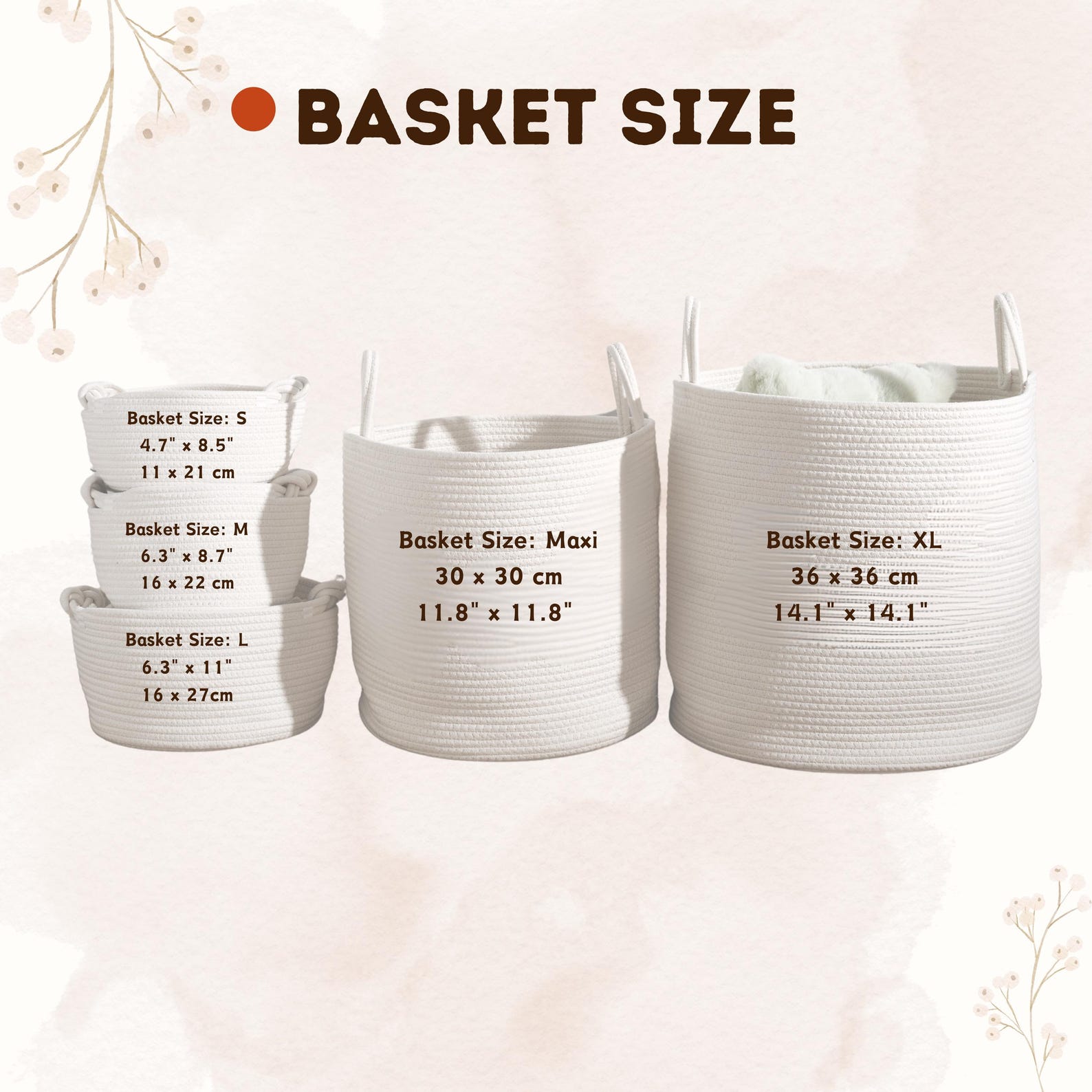 Personalized Woven Basket – Micah, T 14 Green XL basket