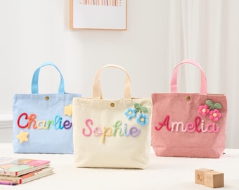 Personalized Name Tote Handbag: Custom Children's Gift, Custom Name Tote Handbag, Baby Shower Gifts, Children's name handbags