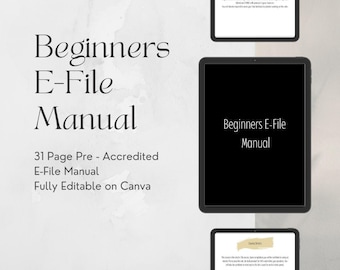 Beginners E-File Manual