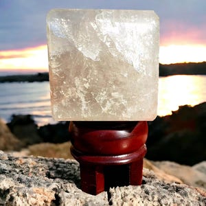 Smokey Quartz Cube