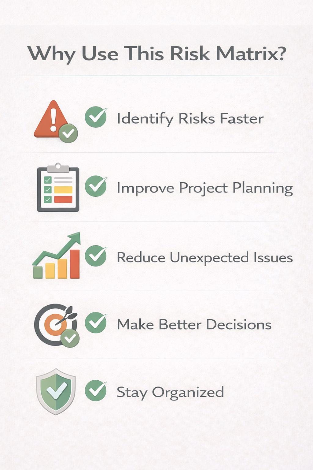 assessing project risks an overview of project risk... Customizable Risk Assessment Matrix Excel Template | Color-coded Risk ...