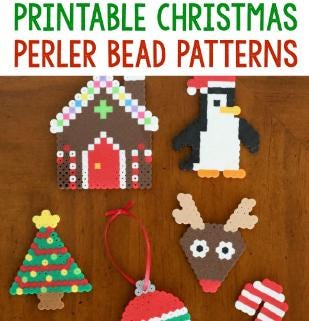 Hama Christmas - Etsy