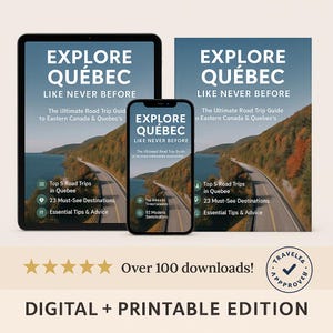 Explora Quebec como nunca antes: la guía de viajes definitiva en formato digital para descubrir tesoros locales, naturaleza, gastronomía y cultura (descarga en PDF)