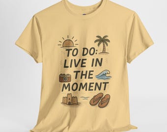 Beach Travel Shirt: Hand-Drawn Sandcastle Design - Mindful Wanderlust