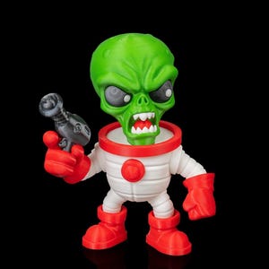 Alien Ranger - Creepy Keepers Halloween Figure |  3D Printed Alien Toy | Sci-Fi Horror Spooky Collectible Décor