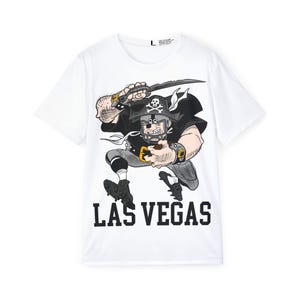 Vintage Oakland Las Vegas Raiders Men&#39;s Sports Jersey T-shirt, Football Fan Gift, Game Day Apparel, Retro Sports Tee, Athletic Top