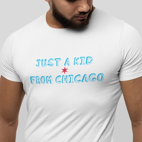 Camicia da Chicago, Maglietta di Chicago, Regali di Chicago, Souvenir di Chicago, Regalo di Chicago, Terra di Lincoln, Illinois, Camicia da amante di Chicago