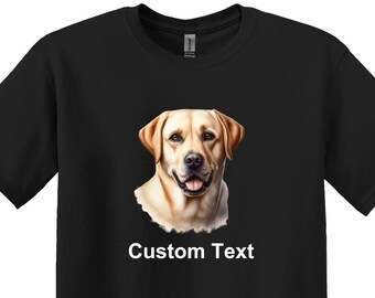 Labrador Retriever T-Shirt, Adult Unisex Shirt, Dog, Pets, Animal