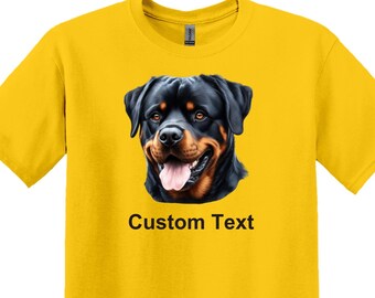 Rottweiler T-Shirt, Adult Unisex Shirt, Dog, Pets, Rotti, Animal