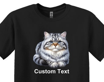 Kitten T-Shirt, Adult Unisex Shirt, Kitty, Pets, Animal, Personalized, Custom, Cat, Cat Lover Gift