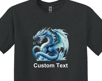 Water Dragon T-Shirt, Adult Unisex, Mythical Creature