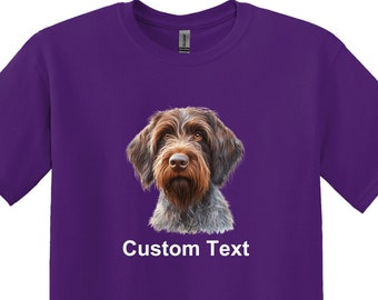 Wirehaired Pointing Griffon T-Shirt, Adult Unisex Shirt, Dog, Pets, Animal, Custom
