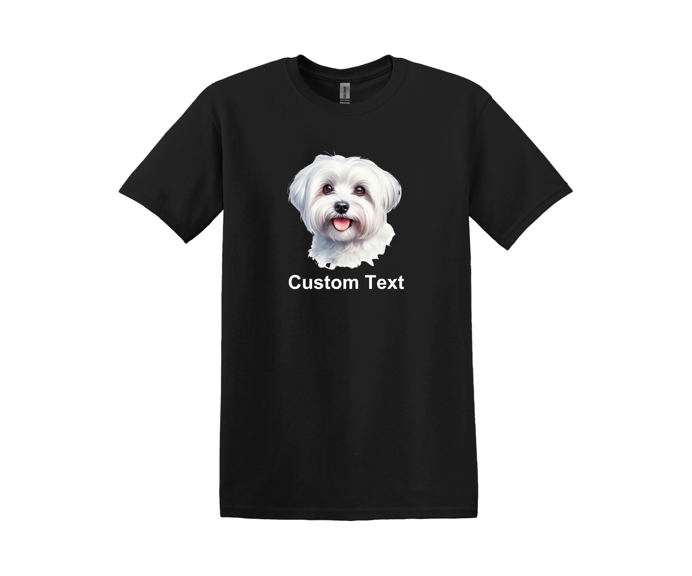 [RADINEO]★25SS★HAPPY MALTESE SHORT SLEEVE T-SHIRT MUSINSA | RADINEO Happy Maltese Short Sleeve T-Shirt Black