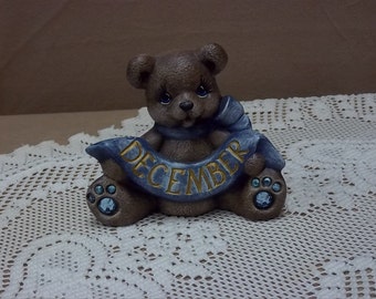 December Birth stone Bear-you paint - Free Shipping