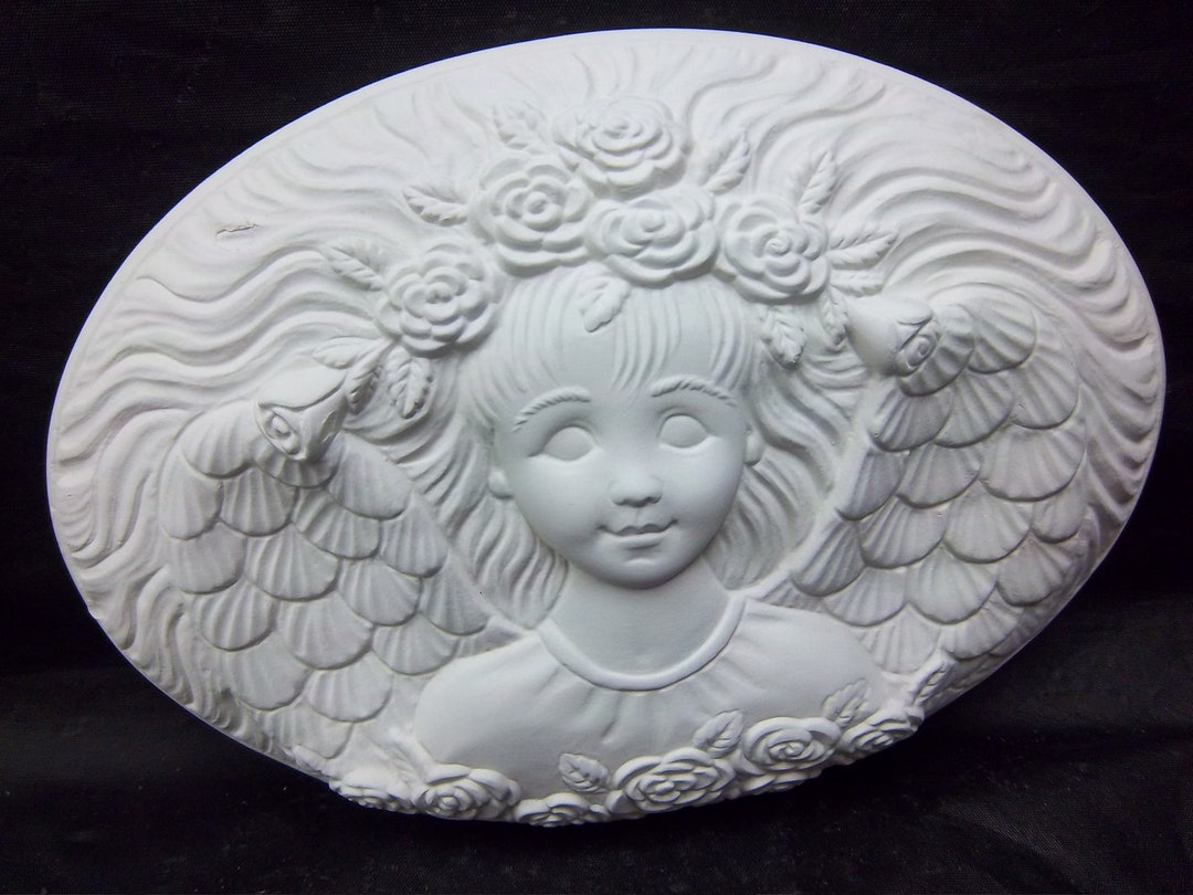 Summer/ Garden Angel Insert (D-1750) for Weclome U Paint It - Etsy