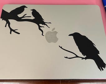 Crows - Vinyl Laptop Decal