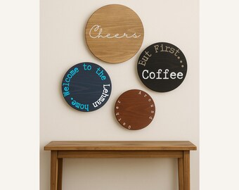 Personalized Wood Sign, Custom Wood Sign, Custom Quote Sign, Wood Sign Quotes, Personalized Home Decor, Wall Art, Established Name Sign