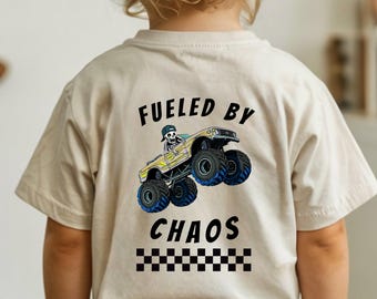 Fueled by Chaos Monster Truck Infant/Toddler Graphic T-Shirt