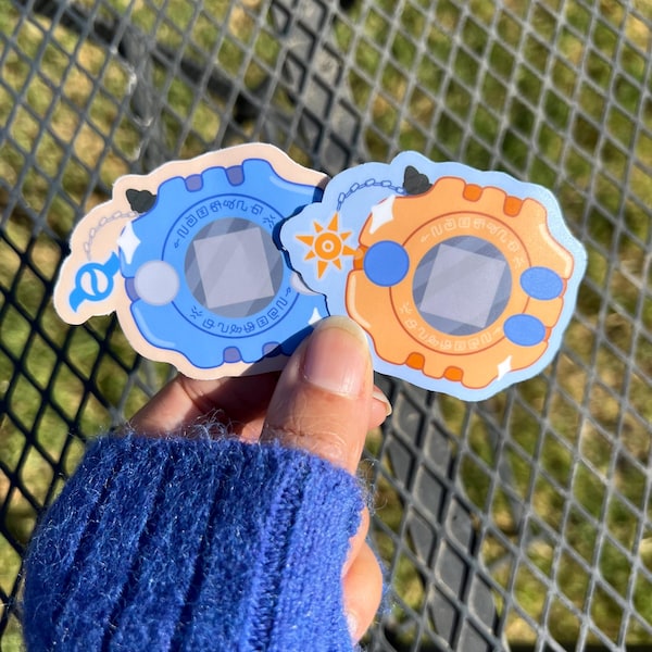 DigiDestined Vinyl Sticker Pack | JRPG-Inspired Game Stickers