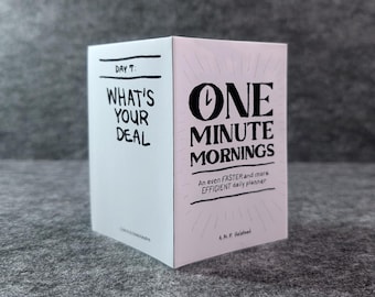 One Minute Mornings - Mini Zine