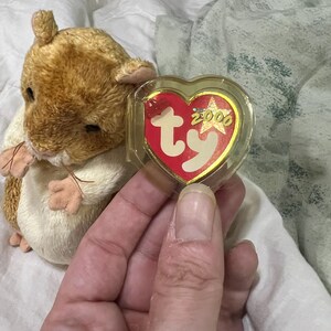 ORIGINAL 2000 Pellet Ty Beanie Baby with holographic tags original