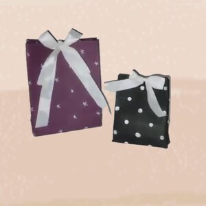 Achetez 2 dollars à 10 dollars, coffrets cadeaux de créateur, emballage élégant, cadeau de remerciement pour un invité, cadeau de fête élégant, boîte cadeau, sacs en papier, vêtement fait main