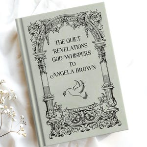Bible Study Journal Custom Prayer Book The Quiet Revelations God Whispers Personalized Faith Diary Christian Gift for Her