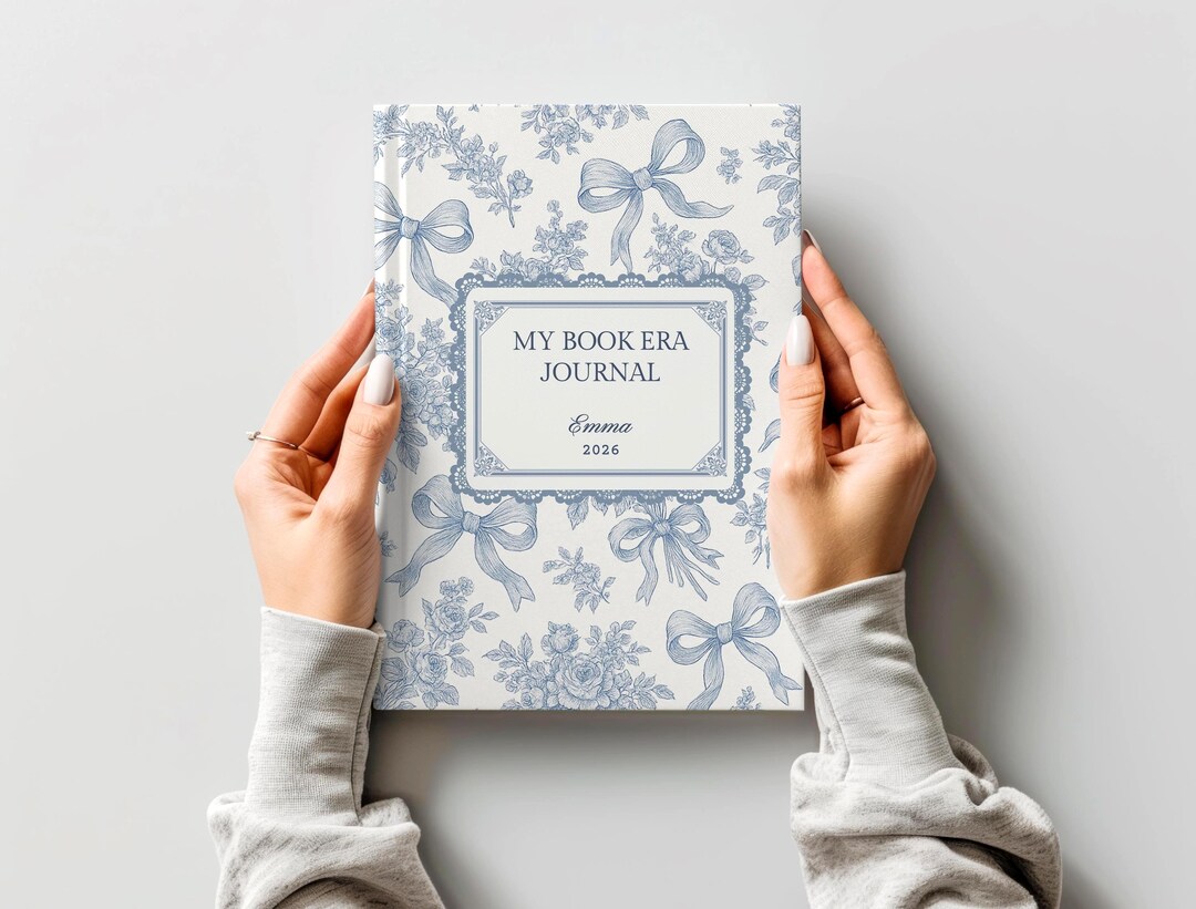 Book Reader Journal Personalized Book Club Gift for Readers Custom Book ...