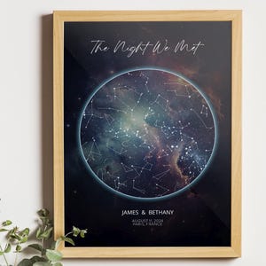Custom Star Map Printable | Night Sky on Special Date | Personalized Digital Download | Anniversary Gift • Birthday Gift • Wedding Gift