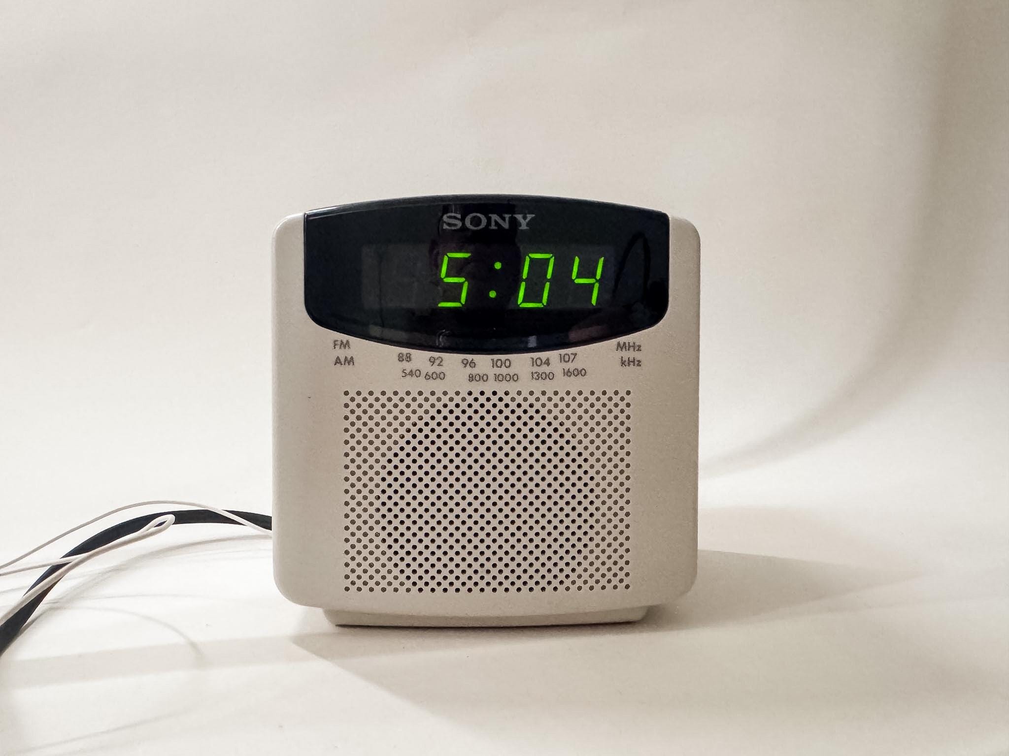 Sony Cube Clock Radio - Etsy
