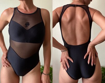 Sheer One Piece Swimsuit - Etsy