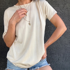 Silk Noil T Shirt - Etsy