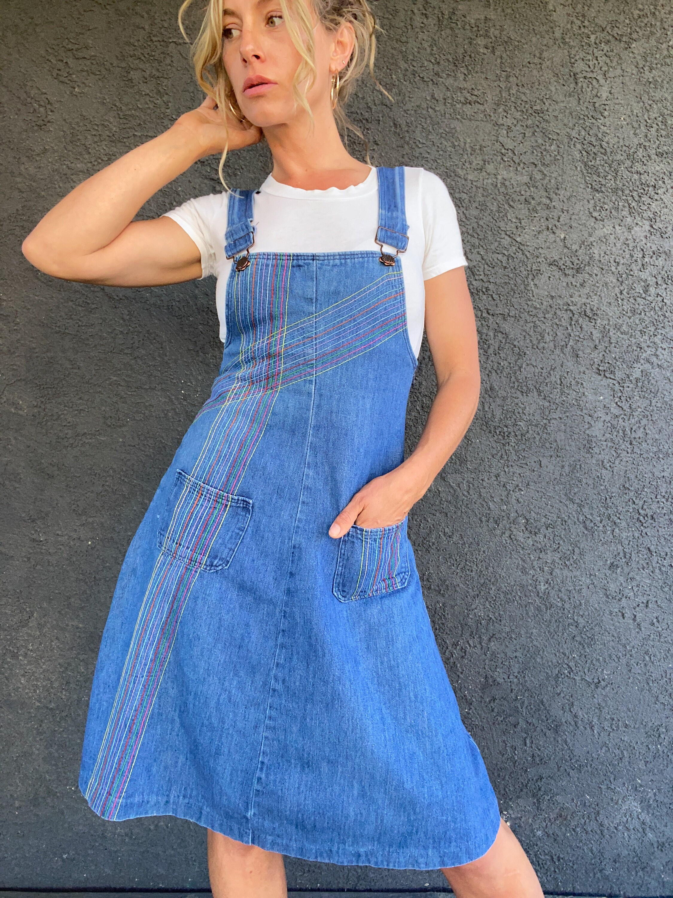 Jean overall skirt 9mm online
