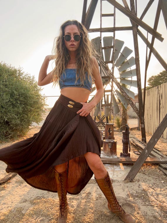 90s crinkle skirt hotsell