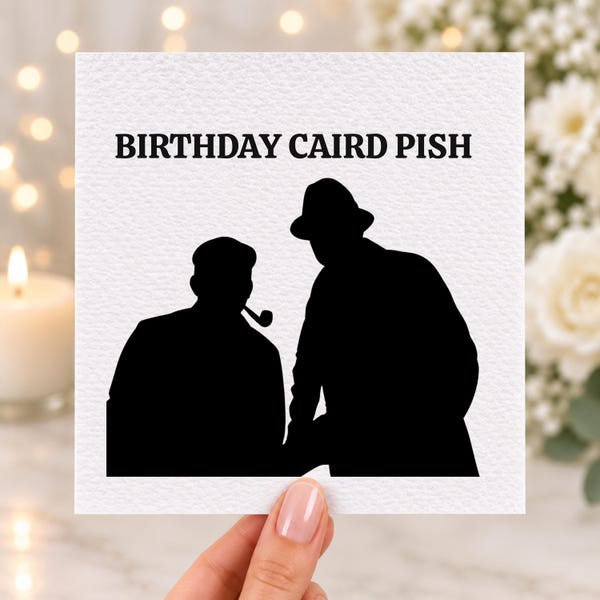 Still Game Inspired Scottish Birthday Card | Funny Glasgow Comedy Gift