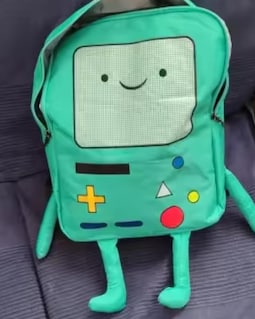 BMO Backpack, Anime Adventure Time School Backpack - Etsy