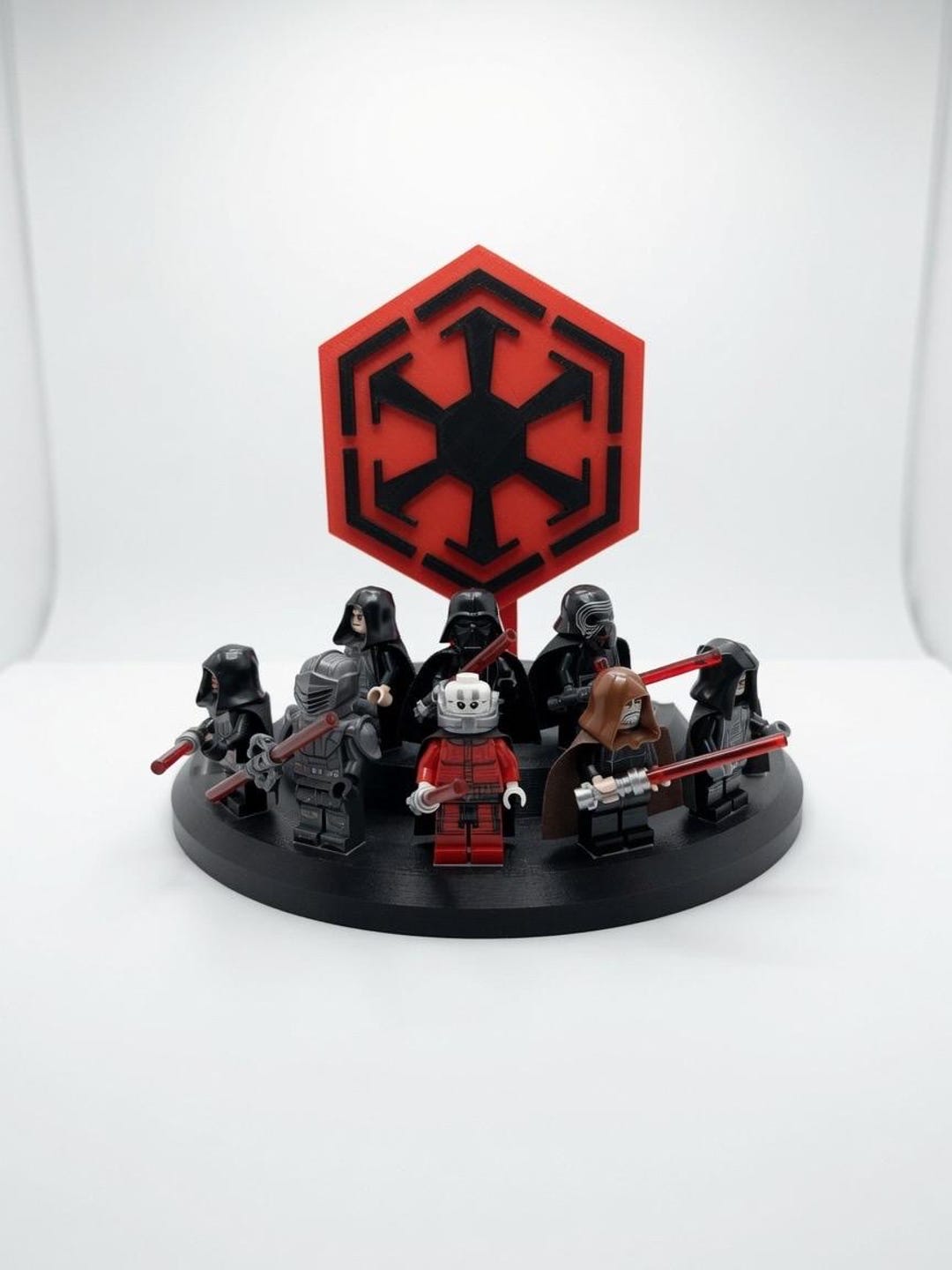 Lego Star Wars Sith Minifigure Display Stand –, Collectible Holder - Etsy