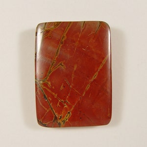 Large Picasso Jasper Rectangle Focal Pendant bead