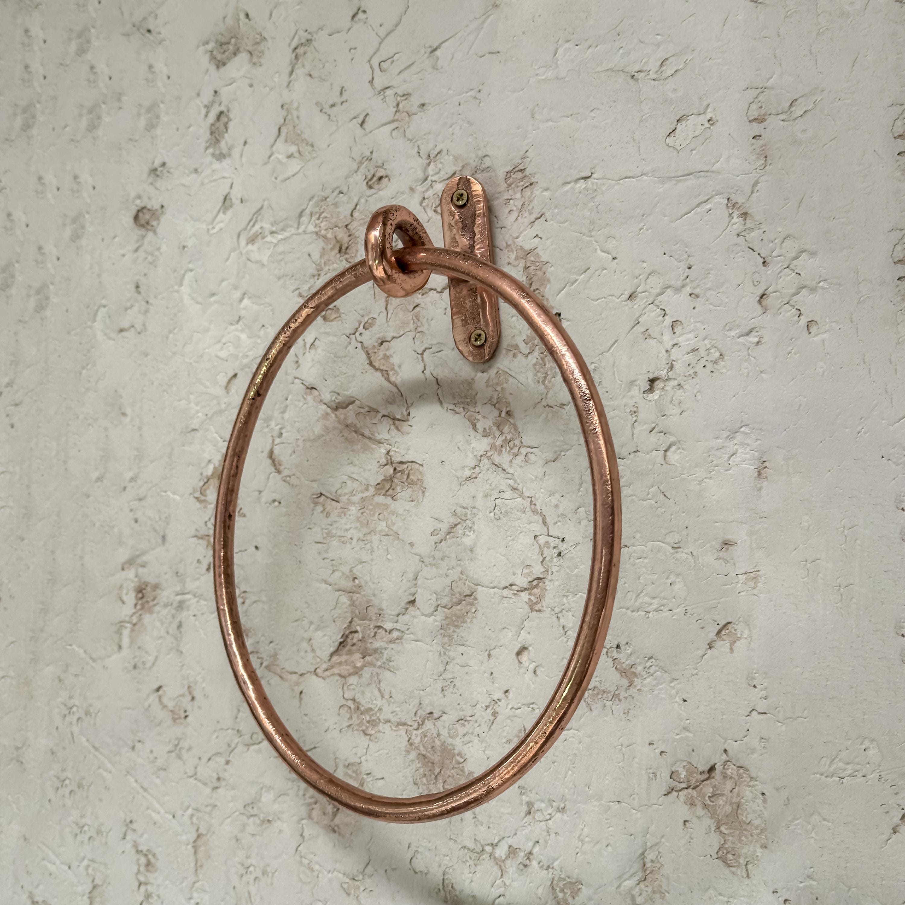 Copper Towel Ring Bathroom – Copper Towel Holder Bathroom , Wall Mounted Towel Hanging Ring
