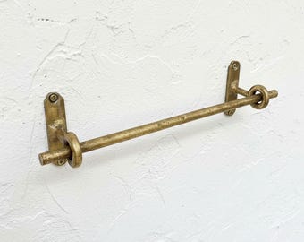 Antique Brass Towel Bar – Wall Mounted Bronze TowelRail