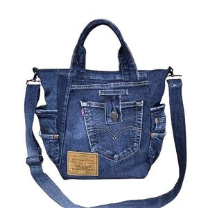 Levi's Denim Purse - Boho Crossbody Jeans Bag - Shoulder Bag
