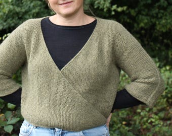 BEATIN wrap, knitting pattern