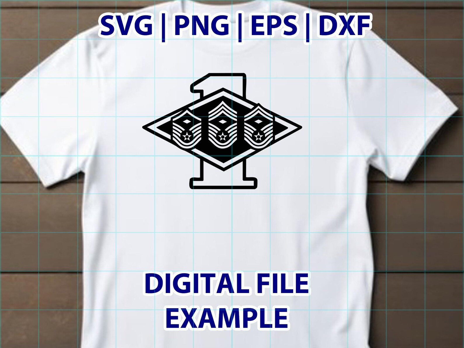 USAF First Sergeant Diamond SVG – Promotion Clipart PNG for Shirts ...