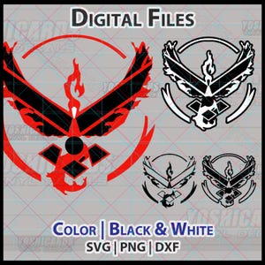 SVG USAF Team Afterburner | Poke Go Gift for Shirts Tumblers Decals | PNG Digital File for Cricut & Laser Cutting Download Product